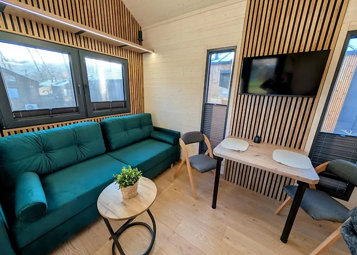 Tiny House Waldseele Hébergement de vacances Stuer